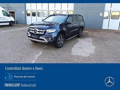 Usata Mercedes X250 Progressive 190 CV (139 kW) 2017 Blu cavansite met. Pick-up