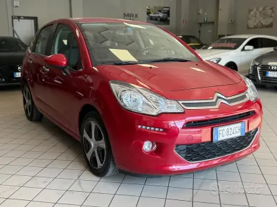 Usata Citroën C3 Exclusive 82 CV (60 kW) 2016 Rosso Berlina