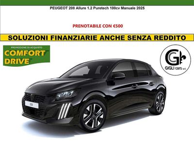 Usata Peugeot 208 Allure 101 CV (74 kW) 2025 Nero Utilitaria