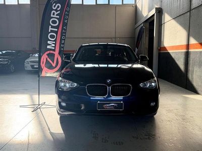 Usata BMW 114 102 CV (75 kW) 2014 Blu/azzurro Utilitaria