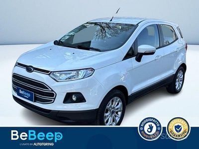 Usata Ford Ecosport Business Edition 125 CV (91 kW) 2016 Bianco pastello SUV