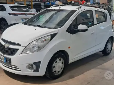 Usata Chevrolet Spark LS 68 CV (50 kW) 2010 Bianco Utilitaria
