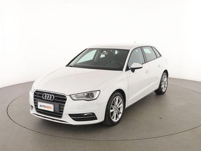 Usata Audi A3 Ambition 110 CV (80 kW) 2015 Bianco