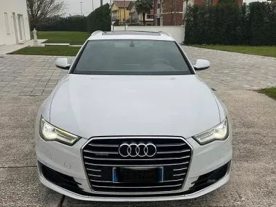 Usata Audi A6 S-Line 245 CV (180 kW) 2015 Bianco Station wagon