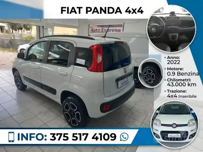 Usata Fiat Panda 4x4 84 CV (61 kW) 2022 Bianco Utilitaria