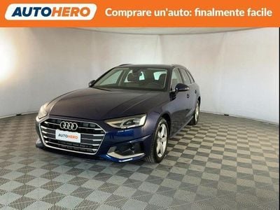 Usata Audi A4 Advanced 150 CV (110 kW) 2020 Blu Station wagon