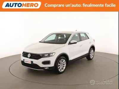 Usata VW T-Roc Advance 150 CV (110 kW) 2019 Bianco SUV