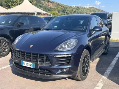 Usata Porsche Macan 250 CV (183 kW) 2016 Blu SUV