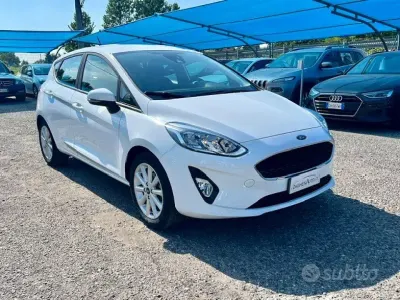 Usata Ford Fiesta 75 CV (55 kW) 2020 Bianco Utilitaria
