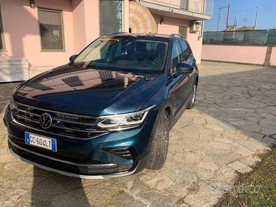 Usata VW Tiguan Elegance 150 CV (110 kW) 2021 Blu SUV