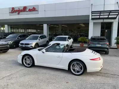 Usata Porsche 911 Carrera Cabriolet 350 CV (257 kW) 2012 Bianco Cabrio