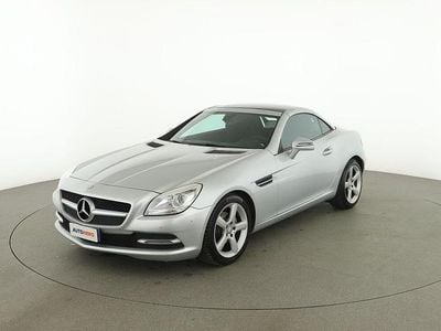Usata Mercedes SLK200 185 CV (136 kW) 2015 Argento Cabrio