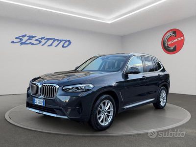 Usata BMW X3 190 CV (139 kW) 2022 Grigio SUV