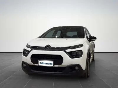 Usata Citroën C3 Feel 83 CV (61 kW) 2023 Bianco / tetto nero Utilitaria