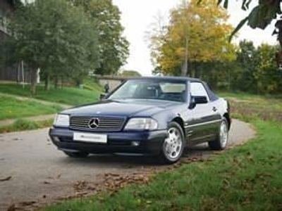 Usata Mercedes SL320 231 CV (169 kW) 1996 Blu Cabrio