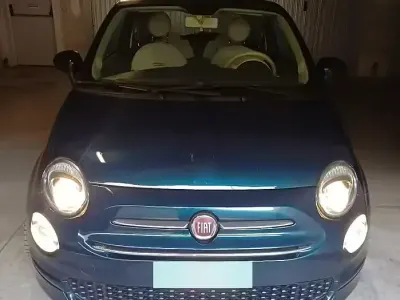 Usata Fiat 500 Lounge 69 CV (50 kW) 2019 Blu Berlina