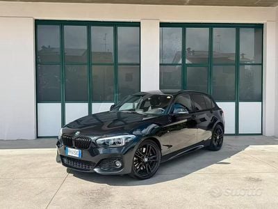Usata BMW 118 M Sport 136 CV (100 kW) 2018 Nero Utilitaria