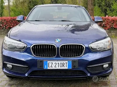 Usata BMW 116 116 CV (85 kW) 2015 Blu Utilitaria