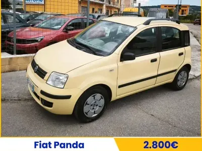 Usata Fiat Panda Dynamic 69 CV (50 kW) 2005 Giallo Utilitaria