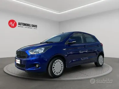 Usata Ford Ka Plus Ultimate 86 CV (63 kW) 2017 Blu Utilitaria