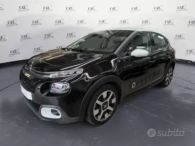 Usata Citroën C3 Shine 99 CV (72 kW) 2017 Nero Berlina