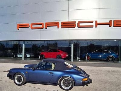 Second-hand Porsche 911 231 CP (169 kW) 1989 Albastru Cabrio