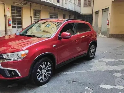 Usata Mitsubishi ASX 117 CV (86 kW) 2019 Bordeaux metallizzato SUV