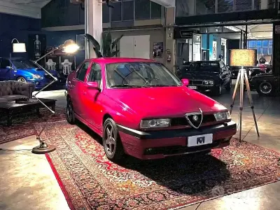 Usata Alfa Romeo 155 186 CV (136 kW) 1995 Rosso Berlina
