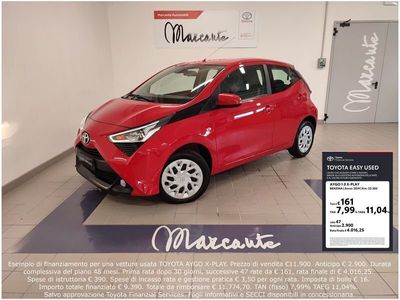 usata Toyota Aygo 1.0 VVT-i 72 CV 5 porte x-play