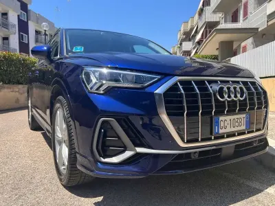 Usata Audi Q3 S-Line 150 CV (110 kW) 2021 Blu/azzurro SUV