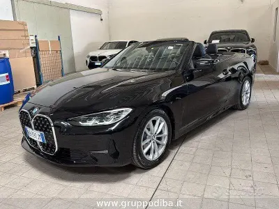 Usata BMW 420 Efficient Dynamics 190 CV (139 kW) 2022 Nero Cabrio