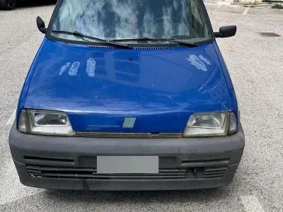 Usado Fiat 500 39 CV (28 kW) 1996 Azul Berlina