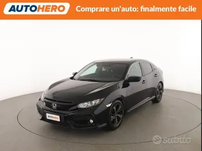 Begagnad Honda Civic Elegance 126 HK (92 kW) 2019 Svart Sedan