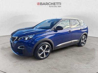 Usata Peugeot 3008 GT-line 131 CV (96 kW) 2019 Blu SUV