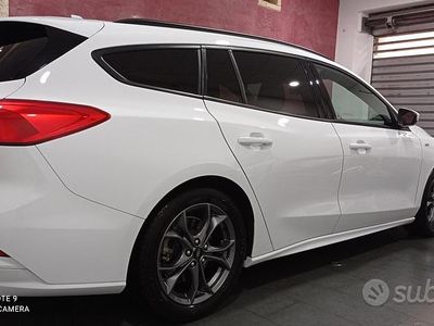 Bianco Usata 2019 Ford Focus ST-Line Station wagon | 14.999 € (Molto cara)