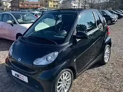 Brugt Smart ForTwo Cabrio Passion 84 HK (61 kW) 2008 Sort Cabriolet