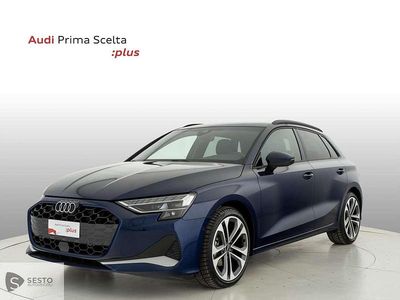 Usata Audi A3 Sportback e-tron Advanced Plus 150 CV (110 kW) 2024 Blu Utilitaria