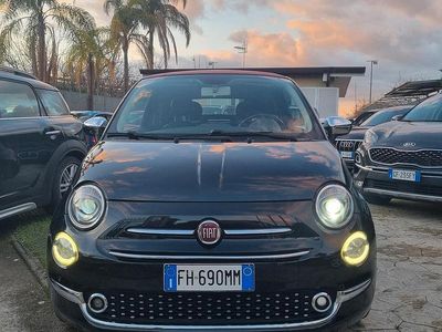 Usata Fiat 500C Lounge 69 CV (50 kW) 2017 Grigio Cabrio