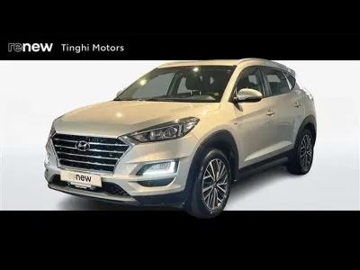 Usata Hyundai Tucson N Line 136 CV (100 kW) 2021 Grigio chiaro SUV