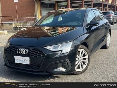 Usata Audi A3 S-Line 150 CV (110 kW) 2020 Nero Berlina