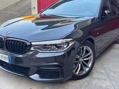 Usata BMW 520 M Sport 190 CV (139 kW) 2020 Blu/azzurro Station wagon