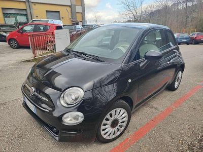 Begagnad Fiat 500 Lounge 69 HK (50 kW) 2019 Svart Halvkombi