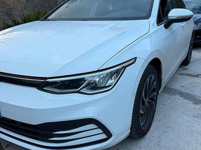 Usata VW Golf VII 116 CV (85 kW) 2021 Bianco Utilitaria