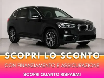 Usata BMW X1 xLine 150 CV (110 kW) 2019 Nero  black sapphire SUV