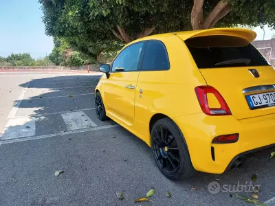Usata Abarth 595 Pista 160 CV (117 kW) 2018 Giallo Berlina