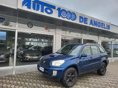 Usata Toyota RAV4 Sol 116 CV (85 kW) 2002 Blu SUV