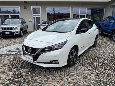 Usata Nissan Leaf Tekna 89 kW (122 CV) 2018 Bianco Utilitaria