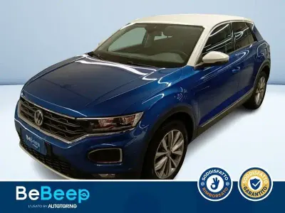 Usata VW T-Roc Style 116 CV (85 kW) 2018 Blu SUV