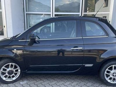 Usata Fiat 500 Lounge 69 CV (50 kW) 2010 Nero Utilitaria