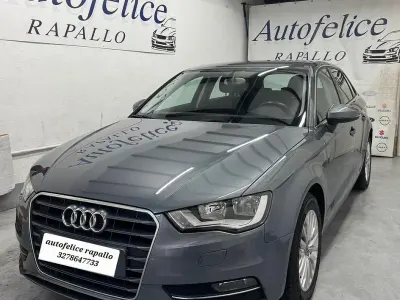 Usata Audi A3 Ambition 110 CV (80 kW) 2014 Grigio Berlina